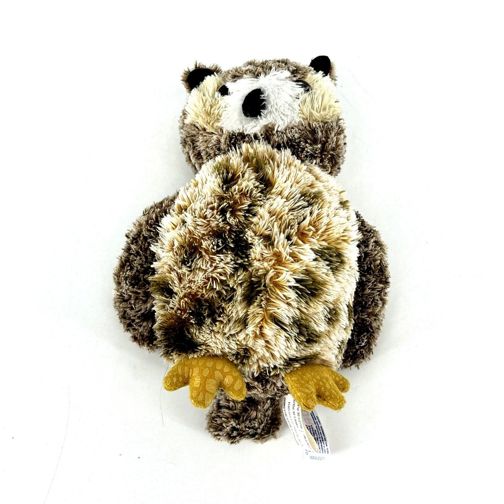 Aurora Great Horned 7" Owl Plush Stuffed Animal Soft‎ Realistic Bird Toy Brown - Picture 7 of 7